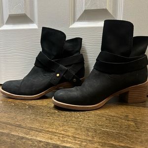 Ugg booties, size 5.5, minimally worn